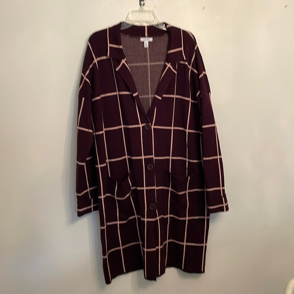 Nine West cardigan/duster/fall coat